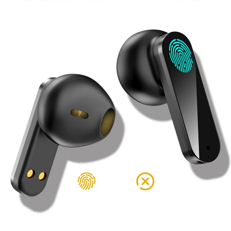 TWS Wireless Headphones Bluetooth 5 0 Earphones Ultra Thin Mini In Ear Sports Running Headset With Mic Charging Box for Phones