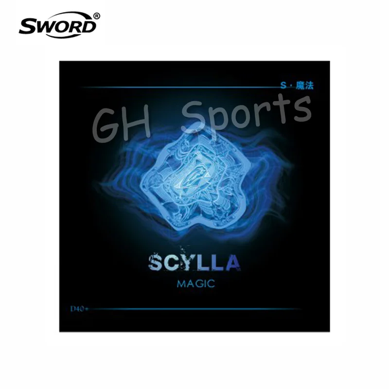 Меч SCYLLA MAGIC(Pips-long, Top Point армированный) Настольный теннис Резина(Topsheet, OX) пинг-понг без губки
