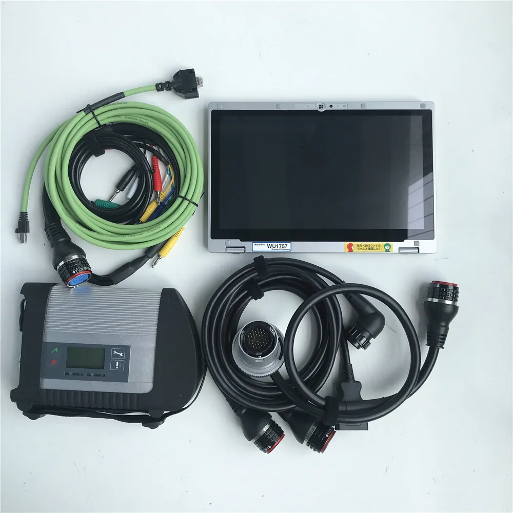 

2019.09 Software for MB Star C4 SD Compact 4 in 480GB SSD and Used CF-AX2 I5 8G Touch Screen for Auto MB Diagnostic Tools + HHT