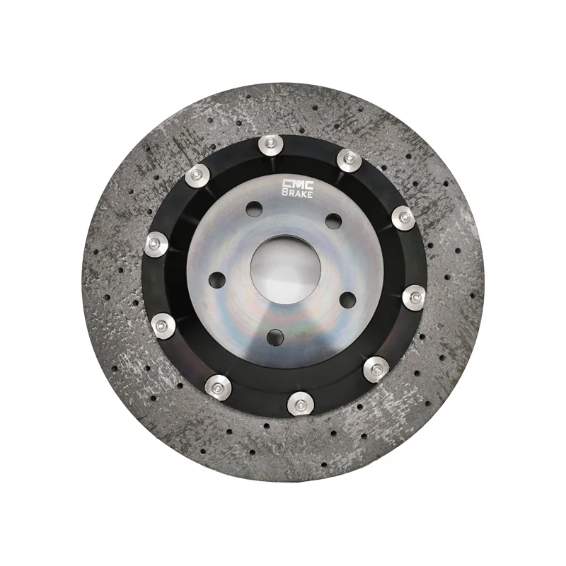Original Size Carbon Ceramic Brake Disc For Mercedes A45 Amg (w176) Replace Rear Steel Rotors Oe
