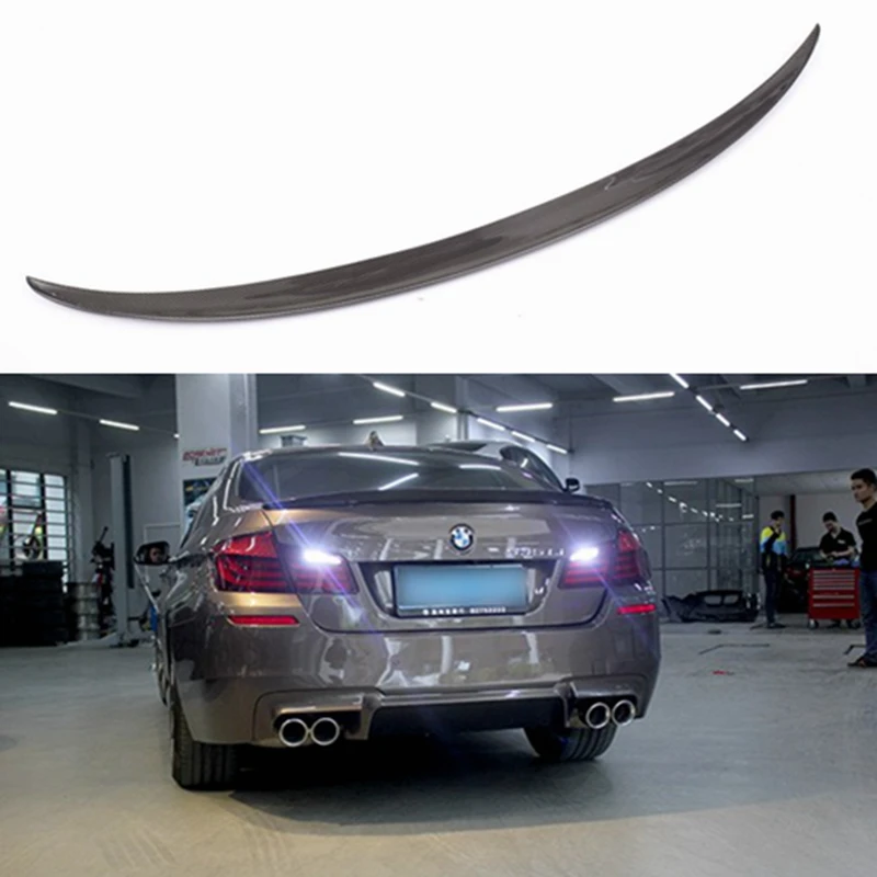Стильный спойлер P для BMW F10 эффективный 2010 UP 5 серии седан УГЛЕРОДНЫЙ M5 крылья