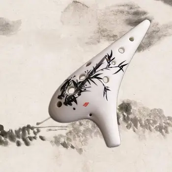 

Ocarina Zelda 12holes Flute Pottery Legend Restoring Style Sketch