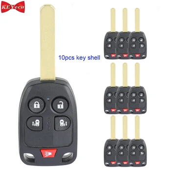 

KEYECU 10pcs for Honda Odyssey 2011 2012 2013 2014 Remote Car Key Shell Case Fob for N5F-A04TAA 35118-TK8-A10