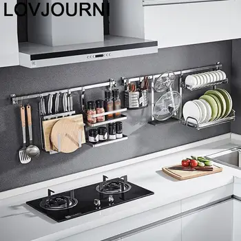 

Especias Cosina Organizer And Kuchnia Dish Stainless Steel Cocina Organizador Cuisine Mutfak Kitchen Storage Rack Holder