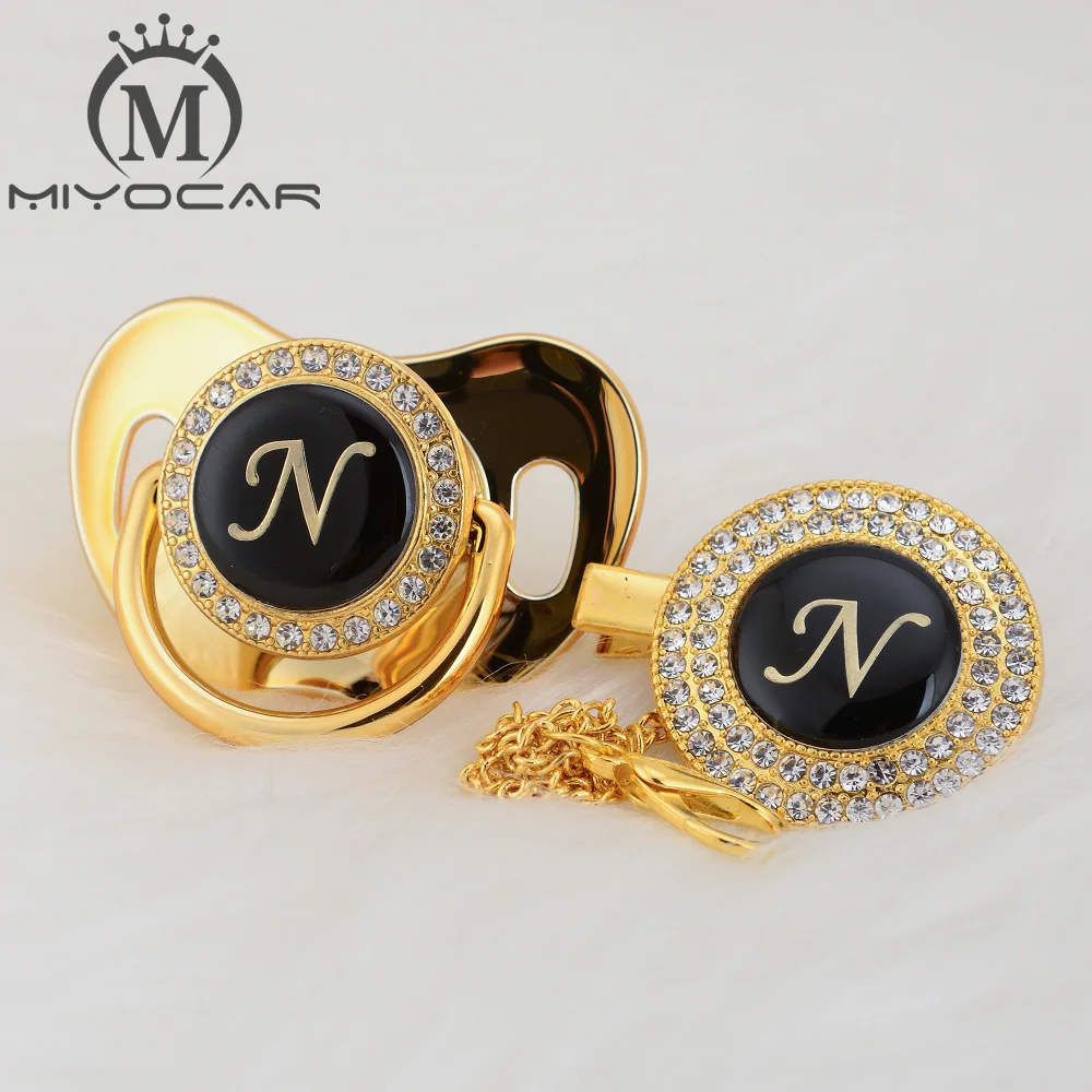 BLING unique design name Initial letter N elegant bling pacifier and pacifier clip BPA free dummy bling unique design LN
BLING unique design name Initial letter N elegant bling pacifier and pacifier clip BPA free dummy bling unique design LN