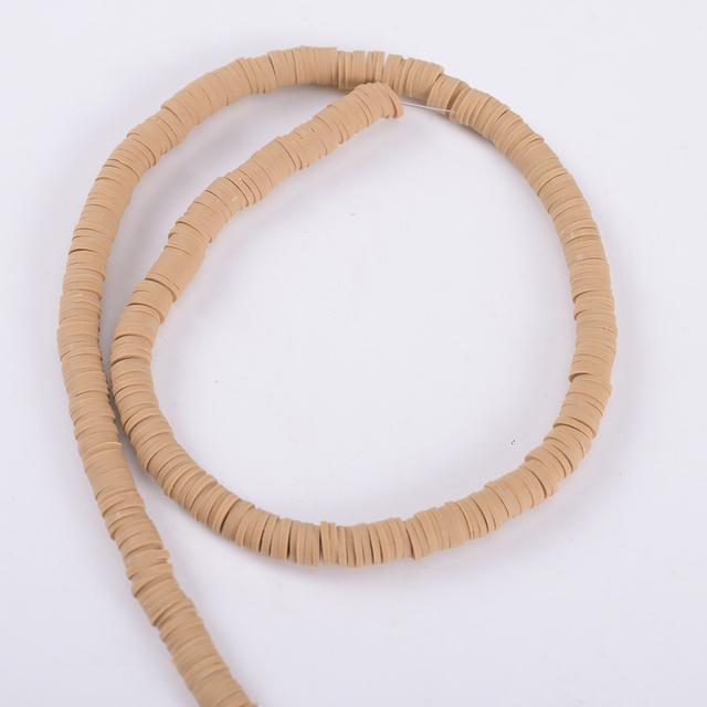 30 Colors 6mm Recyclable Polymer Clay Disc Spacer Beads Necklace Bracelet Handmade Loose Charms Beads For Jewelry Making