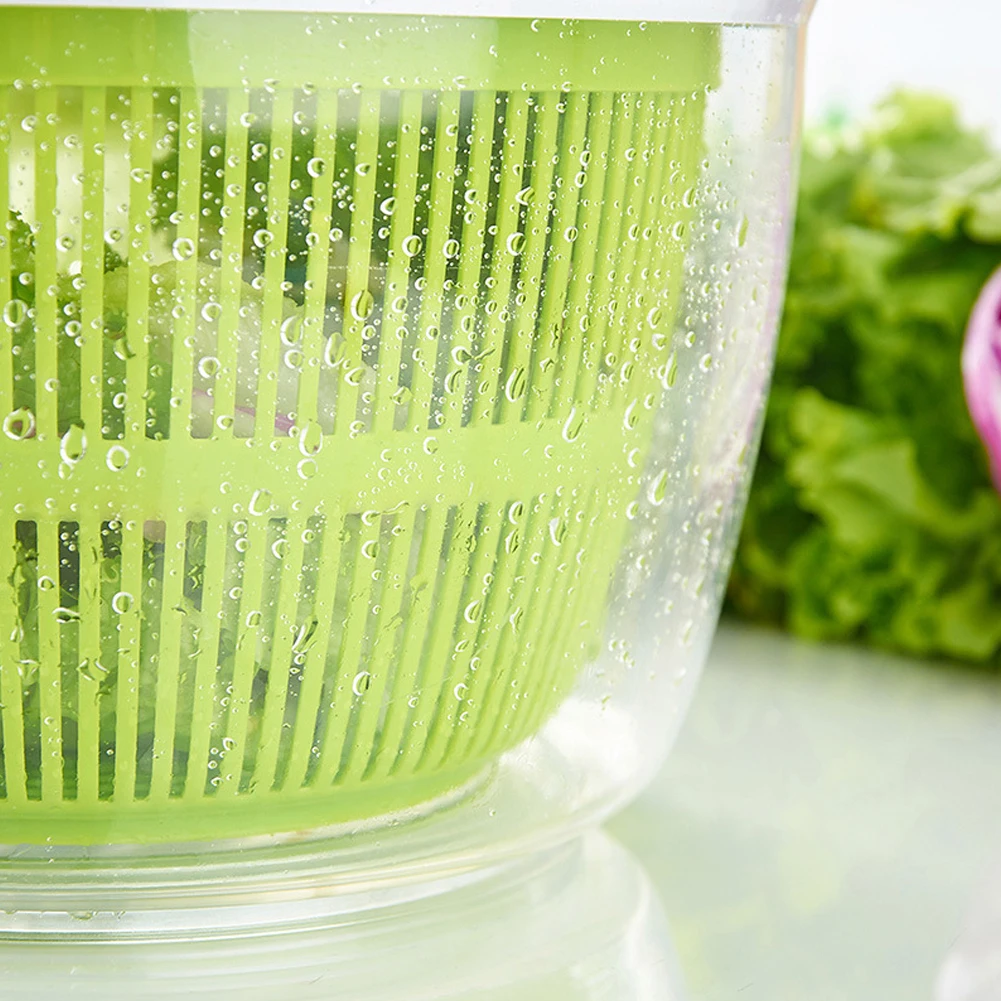 Бытовой дуршлаг Многофункциональный Veggie сушилка для овощей фруктов Дегидратор ручной салат Спиннер сушильная машина фрукты мыть чистой