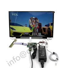 HDMI EDP ЖК-плата контроллера+ 15,6 дюймовая ЖК-панель+ EDP кабель+ кабель для передачи данных+ кабель HDMI+ экранная клавиатура+ DC-DC модуль для зарядки мобильного телефона