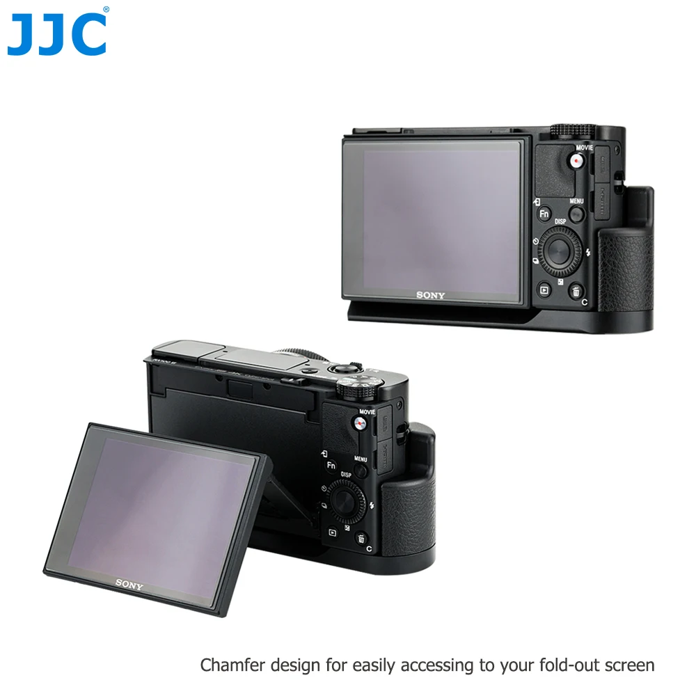 JJC камера противоскользящая рукоятка для Sony RX100 VI VA V IV III II камеры Quick Release L