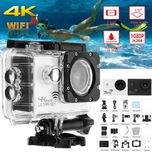 4K 16MP Full 1080P HD Wifi Sport Action Camera DVR DV Camcorder Waterproof Underwater Diving Video Helmet Cam pro Camera