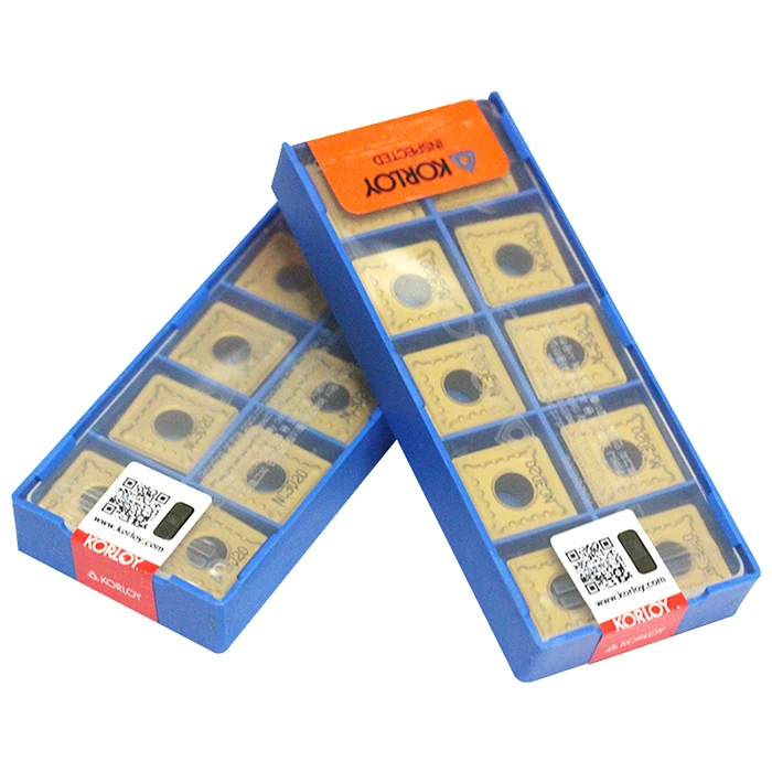 Корея KORLOY SNMG120404-GS PC9030 SNMG120404-HA H01 SNMG150612-GR NC3020(10 шт./лот) резец для внутренней обточки вставки