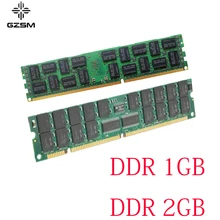 GZSM DDR 1GB 2GB Server Memory 400MHZ 333MHZ 266MHZ Memory Cards PC3200 PC2700 PC2100 Memory RAM 184pin 2.5V GZSM DDR 1GB 2GB Server Memory 400MHZ 333MHZ 266MHZ Memory Cards PC3200 PC2700 PC2100 Memory RAM 184pin 2.5V