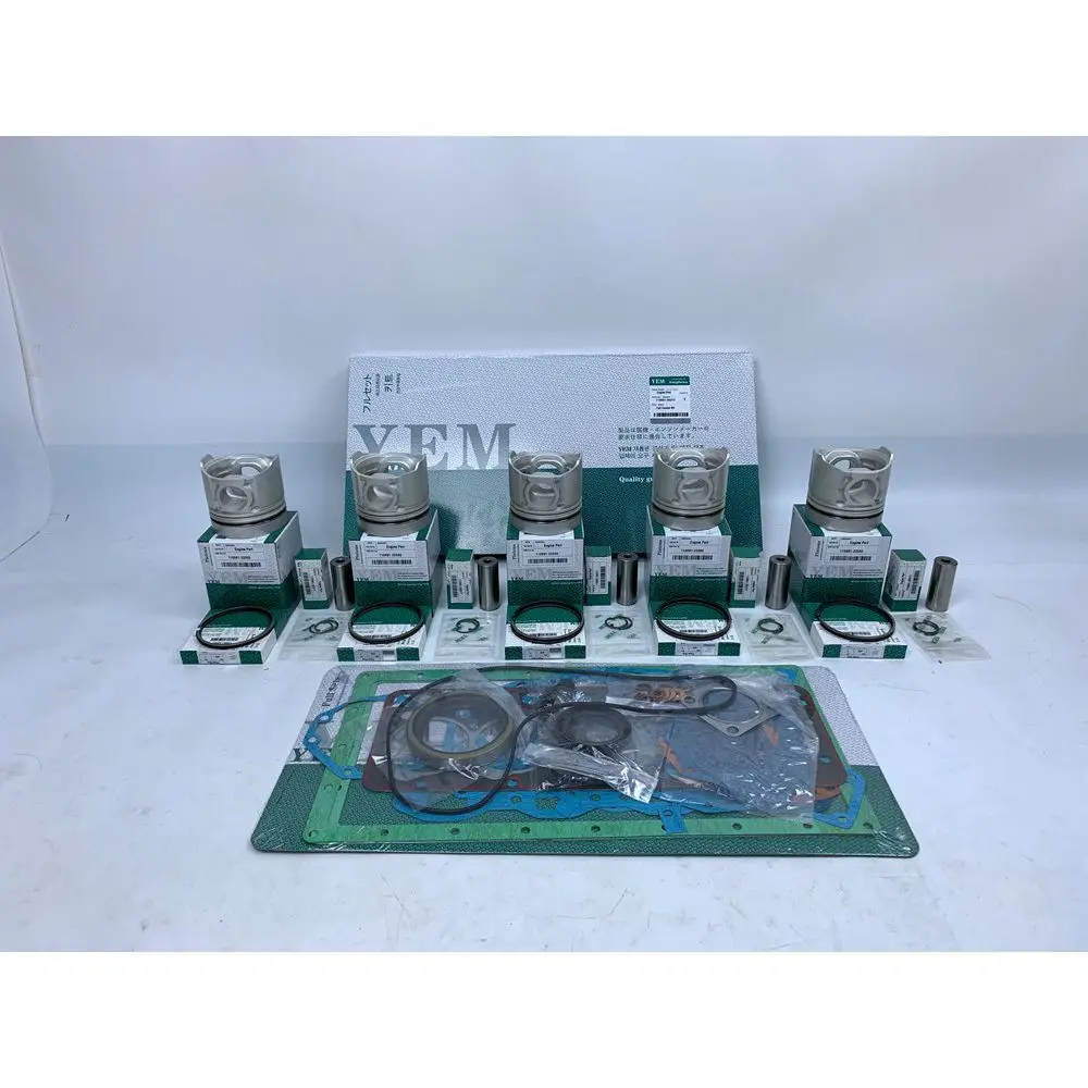 

Новые запчасти для двигателя F2302, комплект для восстановления с полным комплектом прокладок, поршневые кольца для Kubota