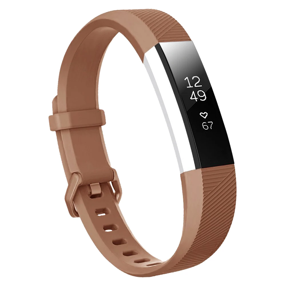 Baaletc полосы совместимы с Fitbit Alta HR/Fitbit Alta спортивные Цвет металла браслеты с безопасной металлической пряжкой Для Fitbit Alta HR/Fitbit