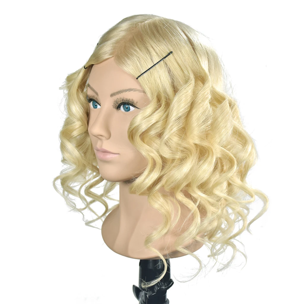 17'' Training Practice Hat Display Makeup Cosmetology Mannequin Makeup Doll Head