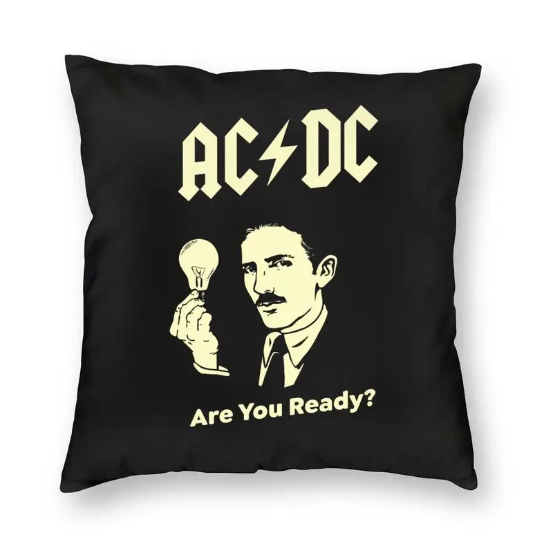 Nikola Tesla Rocks Fodera Per Cuscino 45 X4 5 Home Decor Inventor Physics Science Energy Edison Throw Pillow Case Per La Decorazione Del Soggiorno