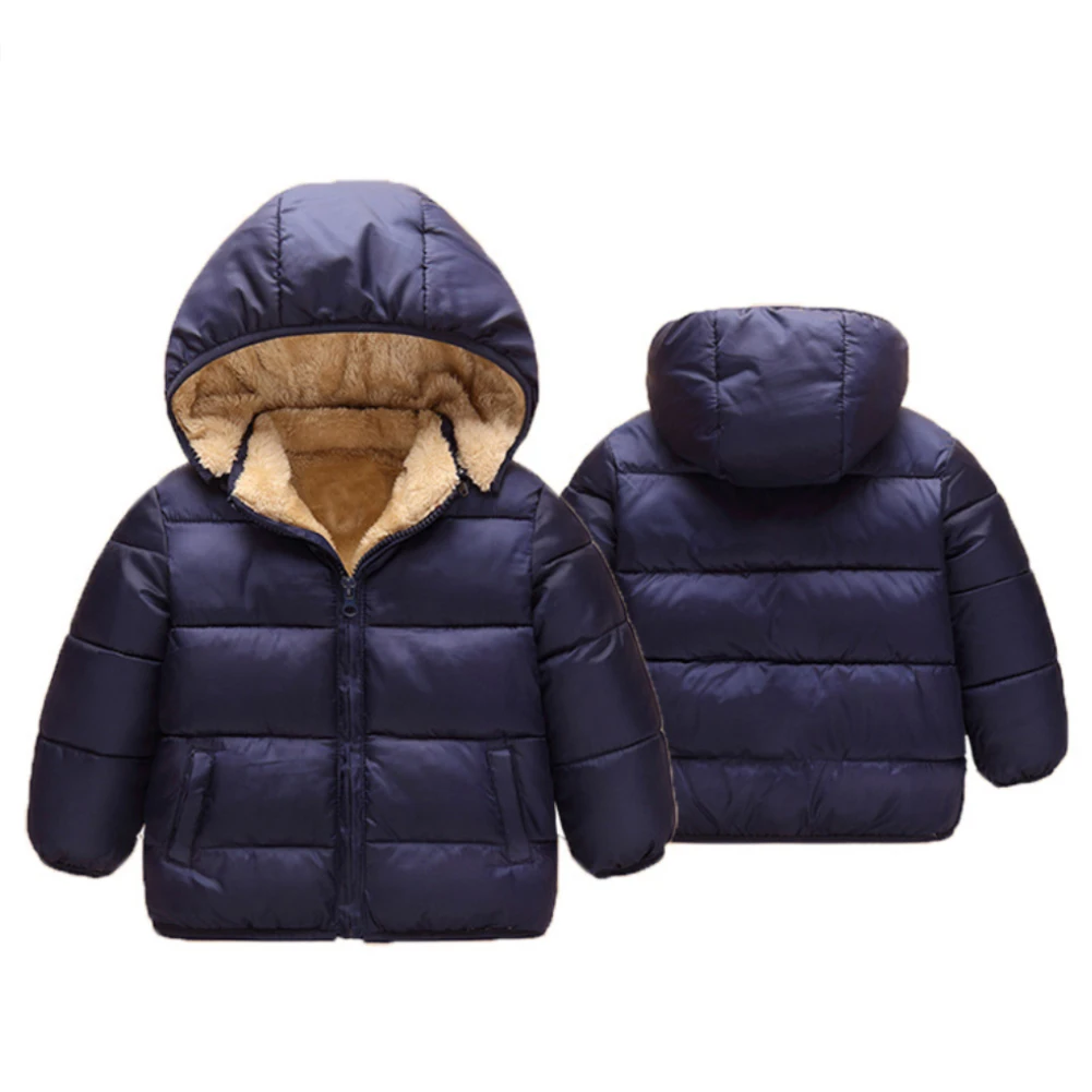 Chaqueta de algodón con capucha para niños, abrigo de flores для детей, ropa де abrigo para niños, abrigo de invierno de tercio