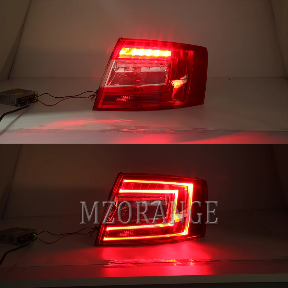 Задний светильник MZORANGE, задний светильник, светодиодный светильник для автомобиля Octavia, автомобильные аксессуары