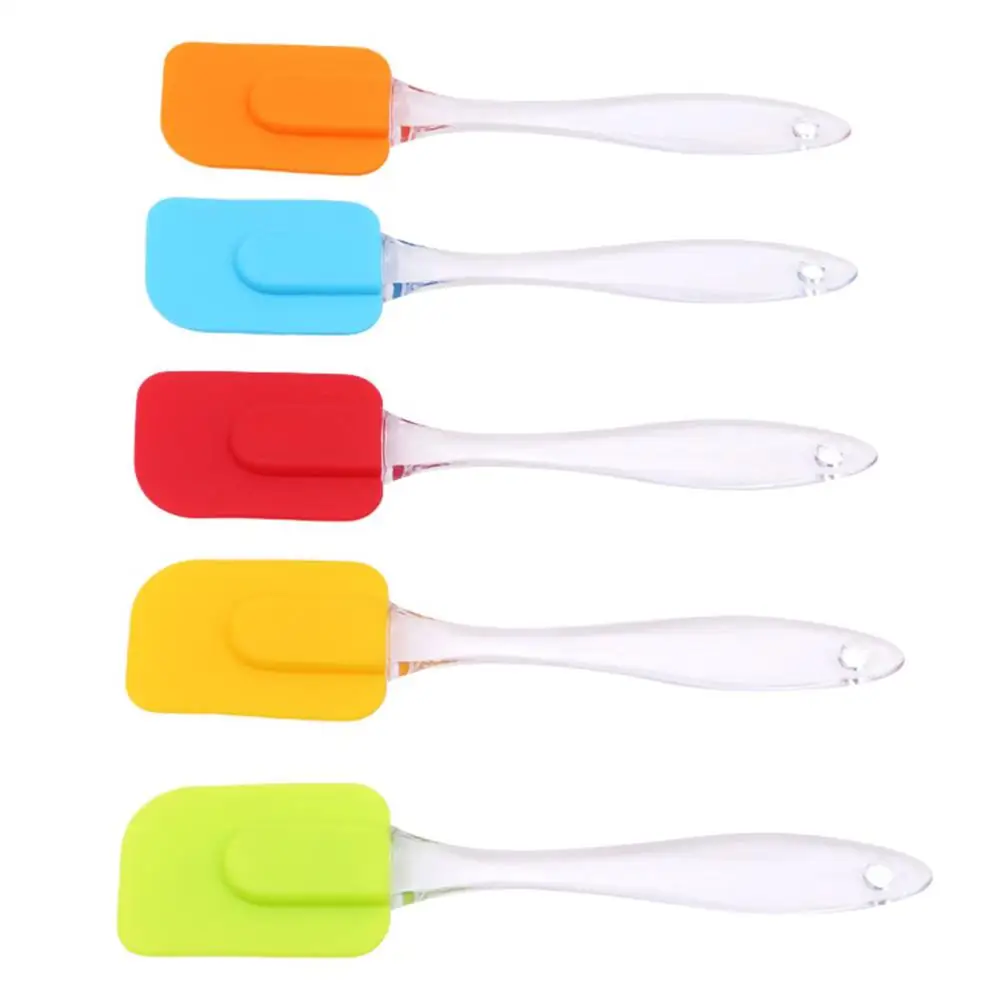 

New Arrival Silicone Cake Spatula Heat Resistant Cream Butter Scraper Kitchen Baking Tool