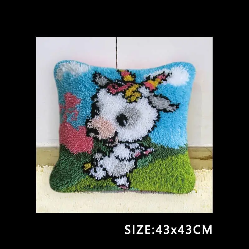 BZ092 Klink Haak Kleed Bloemen Сделай Сам мультфильм Животные защелка набор крестиком подушки Foamiran для цветочной вышивки подарок - Цвет: BZ092