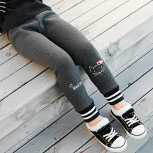 Girls Winter Leggings for Baby Girls Children Warm Trouser Kids Fashion Cotton Sute Thick Velvet Pants Clothing Toddler 2-6Y