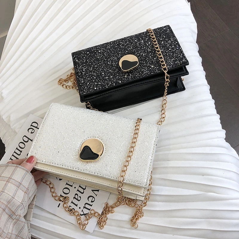 

2020 New Famous Brand Fashion Sequin Mini Shoulder Bag Luxury Designer Bag High Quality Diagonal Bag Exquisite Travel Bag