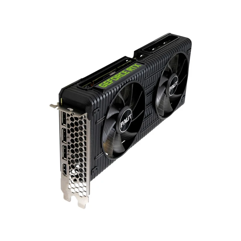 Видеокарта Palit GeForce RTX 3060 Dual OC 12Gb 1837Mhz PCI-E 4.0 12288Mb 15000Mhz 192 bit HDMI 3xDP HDCP NE63060T19K9-190AD |