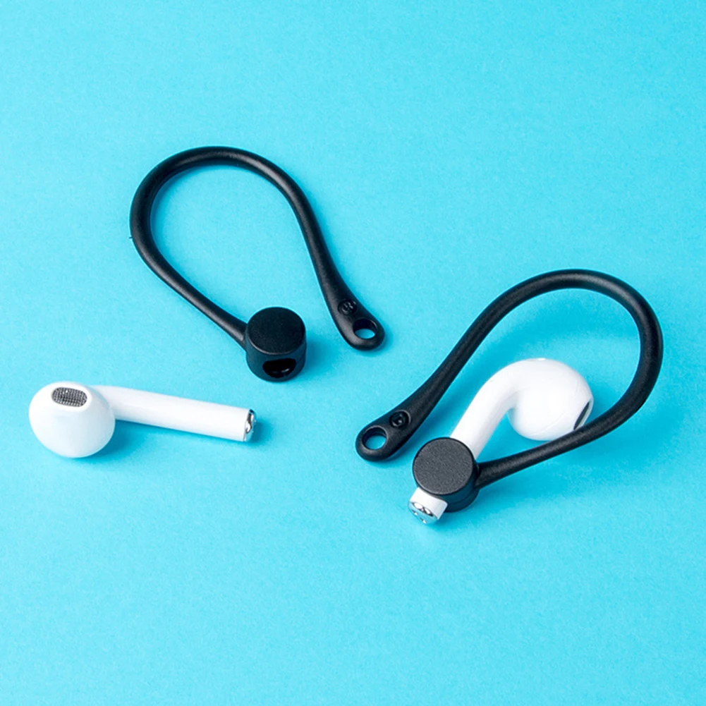 Защитный чехол с крючком для наушников Airpods защита от потери беспроводная связь