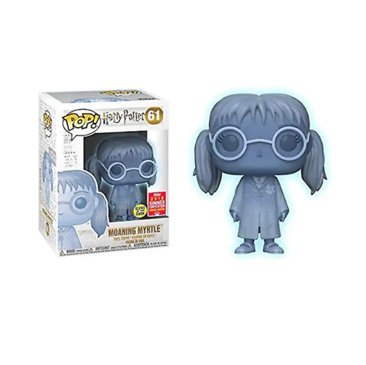 Funko POP аниме Гарри Поттер фигурка коллекция Фильм модель игрушки Уизли эрмион Грейнджер Рождественский подарок - Цвет: Box