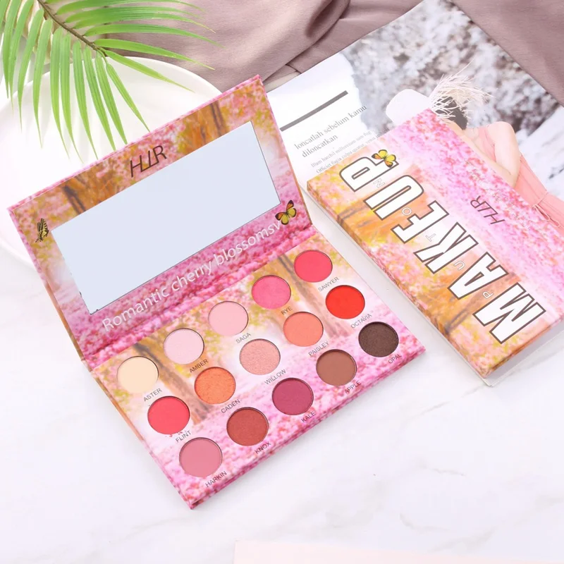 Eye Shadow Palette Waterproof Anti-fouling Lasting Not Blooming Easy Dyeable Matte Eye Shadow New