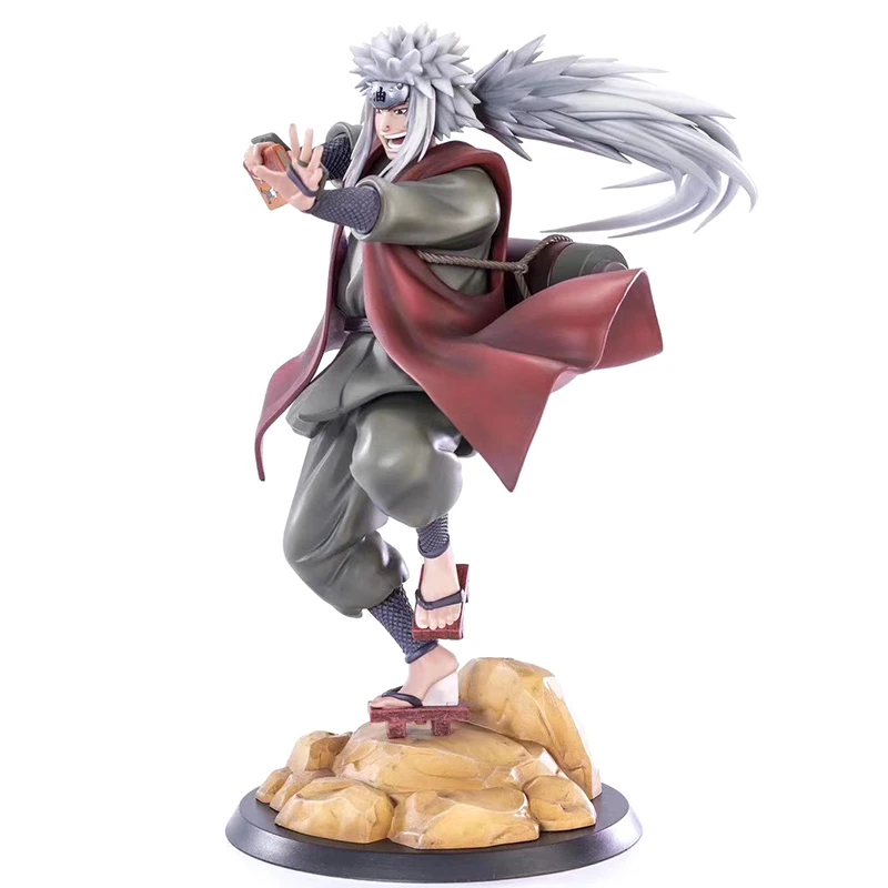 Naruto Shippuden Anime Modell Gama Sennin Jiraiya Action-figur 20cm PVC Statue 