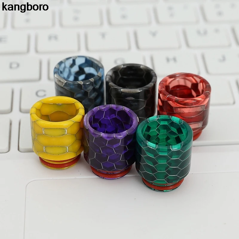 Geekvape-Punta de goteo para teléfono móvil inteligente, boquilla de goteo de 810 grados, ancho de piel de serpiente con goteo, modelo Blitzen/geekvape Zeus/geekvape Alpha
