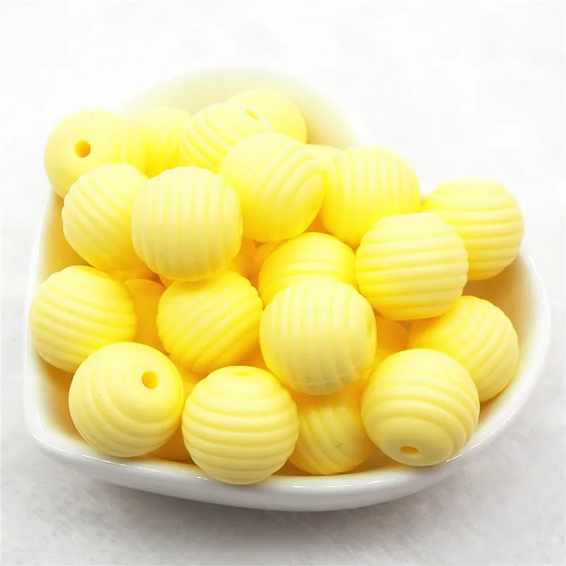 Cream Yellow Chenkai 10 шт. BPA Free силиконовый галстук-бабочка Прорезыватель для зубов бусины DIY Baby Shower Прорезыватель для зубов Монтессори Сенсорная игрушка бант-узел Аксессуары - Цвет: Cream Yellow