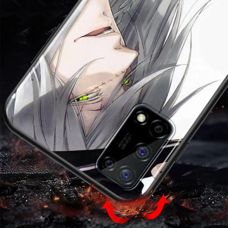 Anime Butler For OPPO A5 A9 A11X A1K A12 A12E A31 A32 A52 A53 A72 A73 A93 A94 AX7 Pro Soft Phone Case