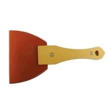 Grattoir à peinture en forme de Triangle, couteaux à mastic pratiques en ABS, outil d'épilage pour papier peint, grattoir à peinture en forme de Triangle, 6cm/63''
