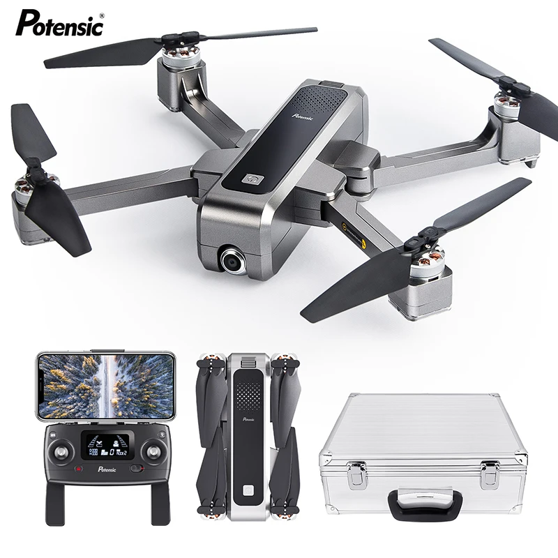 $208.47 Potensic D88 5G WiFi FPV Drone with 2K Camera High Hold Mode Foldable Arm RC Quadcopter Drone with