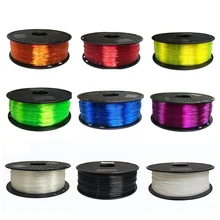 Impressora de Filamento 1.75 milímetros 250G TPU 3D 3D 85A Printing Filament Filamento Flexível de Plástico Materiais de Impressão Preto Cinza Vermelho cor