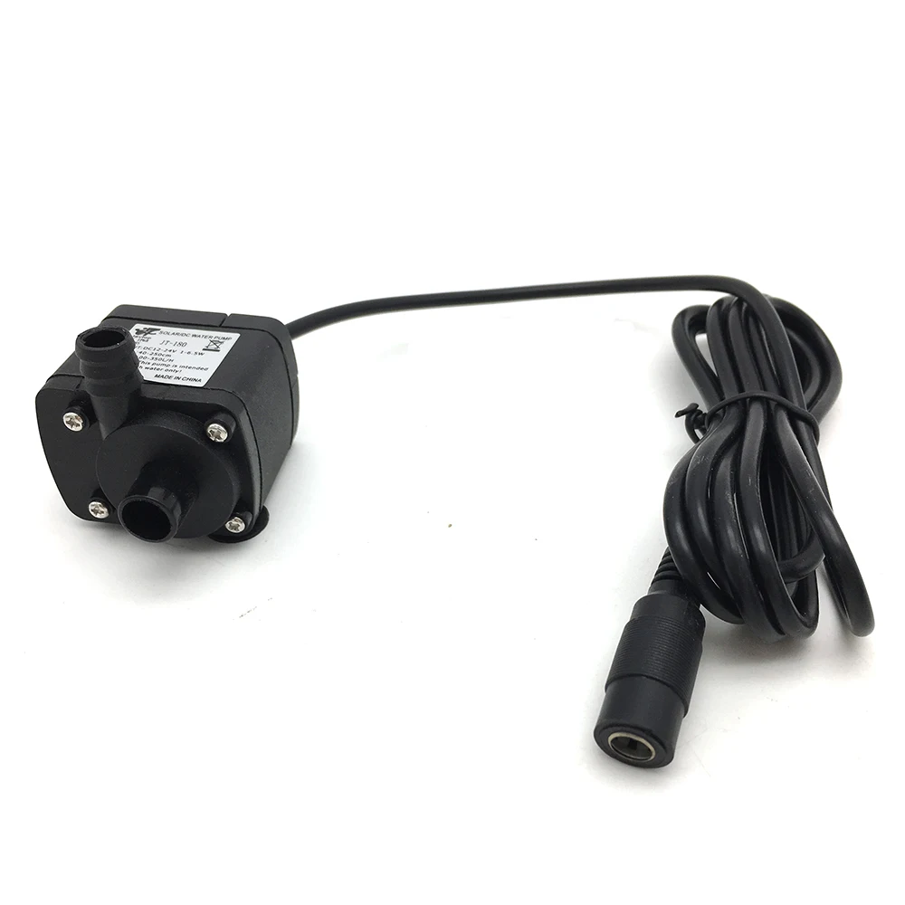 Voltage: 24V Pump JT-180 6V 12V 24V Micro DC Brushless Submersible Pump Solar Fountain Pet Water Dispenser Computer Water Cooling Pump 350L/H Voltage: 24V Pump JT-180 6V 12V 24V Micro DC Brushless Submersible Pump Solar Fountain Pet Water Dispenser Computer Water Cooling Pump 350L/H
