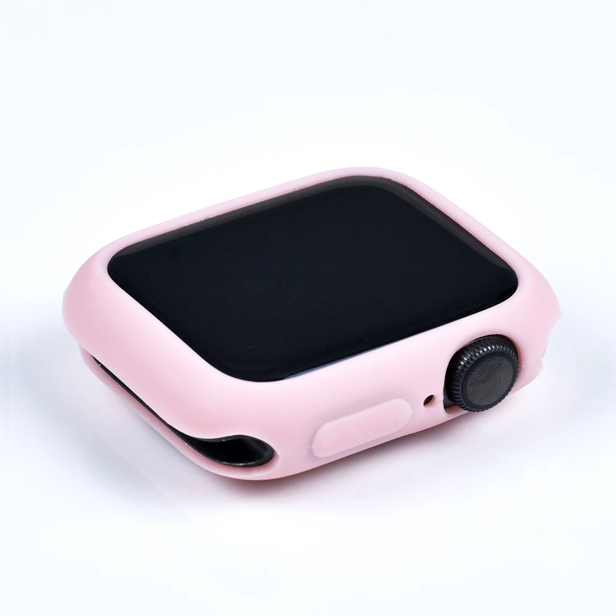 ProBefit Мягкий силиконовый чехол для Apple Watch 3 2 1 42 мм 38 мм защитный чехол для iWatch 4 5 40 мм 44 мм бампер для часов - Цвет: Pink