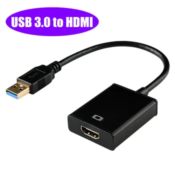 

USB 3.0 to HDMI female Audio Video Adaptor Converter Cable For Windows XP Vista Win7/8