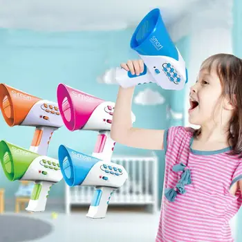 

Children's Voice Changer Toys Creative Multi-channel Handheld Loudspeaker Multifunction Kids Puzzle Sound Changer Toy