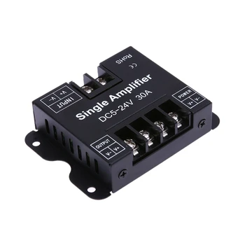 

Single Color LED Amplifier 30A Data Signal Repeater 1CH 1 Channel Dimmer Power Amplifier for White LED Strip Lights 30A Single C