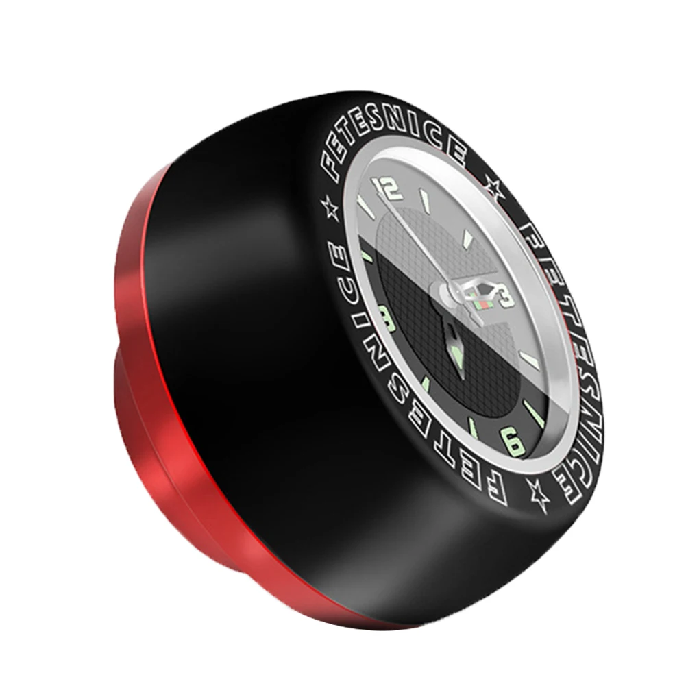Mountain Bike Headset Watch Fixed Gear Bicycle Waterproof Stem Top Cap Clock Timepiece Accessory