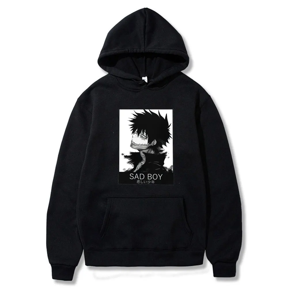 Abstract Dabi Boku No My Hero academic Sad Boy толстовка унисекс мужской пуловер флисовые толстовки с
