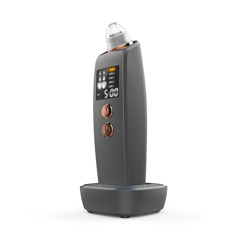 AOKO Blackhead Remover Wireless Charging Face Deep Pore Cleaner Exfoliating Acne Pimple Removal Blackhead Vacuum Suction Device 2
