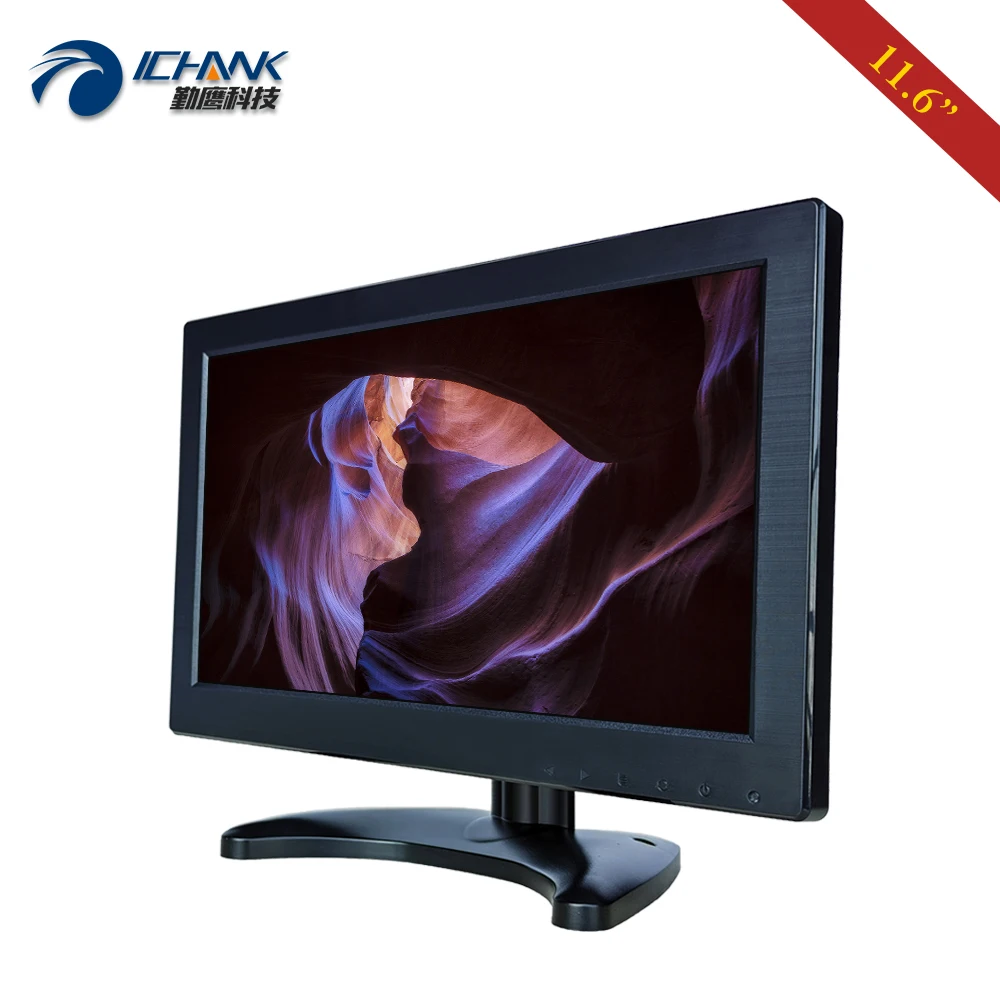 11.6 HDMI  BNC LCD ̵ ũ Ŀ, USB Ʈ ÷ , U ũ  ÷̾ ZB116JN-591, 12 ġ , 1366x768 16:9