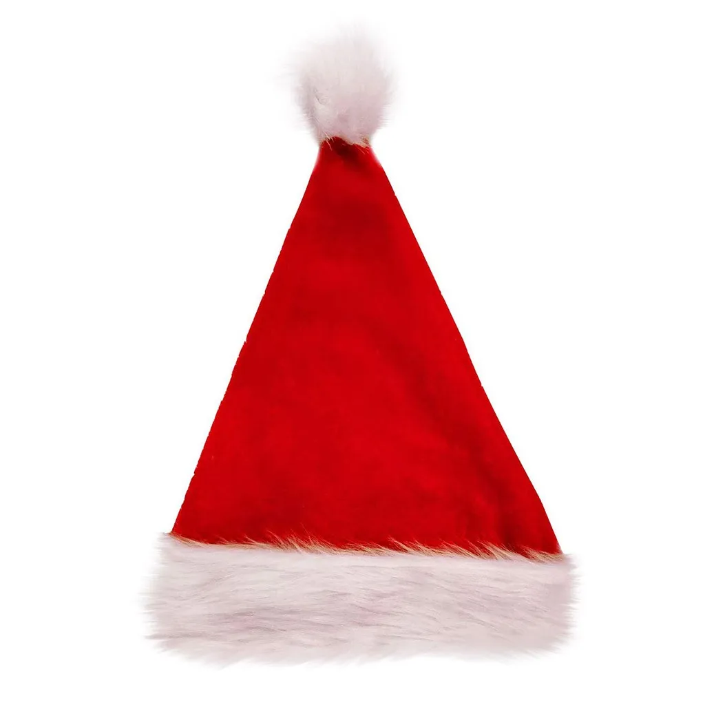 6PCS Christmas Red Riding Hood Santa Plush Christmas Hat Hot Selling Support Wholesale Dropshipping Capacity
