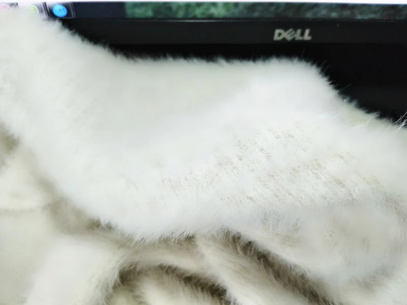 Женский синтетический норковый кашемировый Однотонный свитер Кардиган Зимнее пальто с рукавом летучая мышь вязаный длинный кардиган толстые свитера