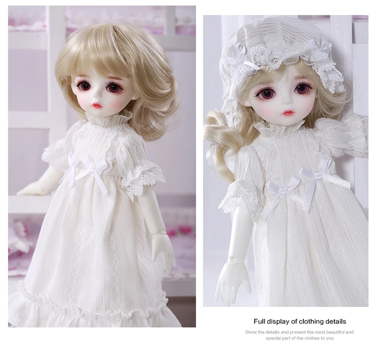 BJD SD Кукла Одежда 1/6 розовый стиль для Linachouchou тела YF6-452 куклы аксессуары luodoll