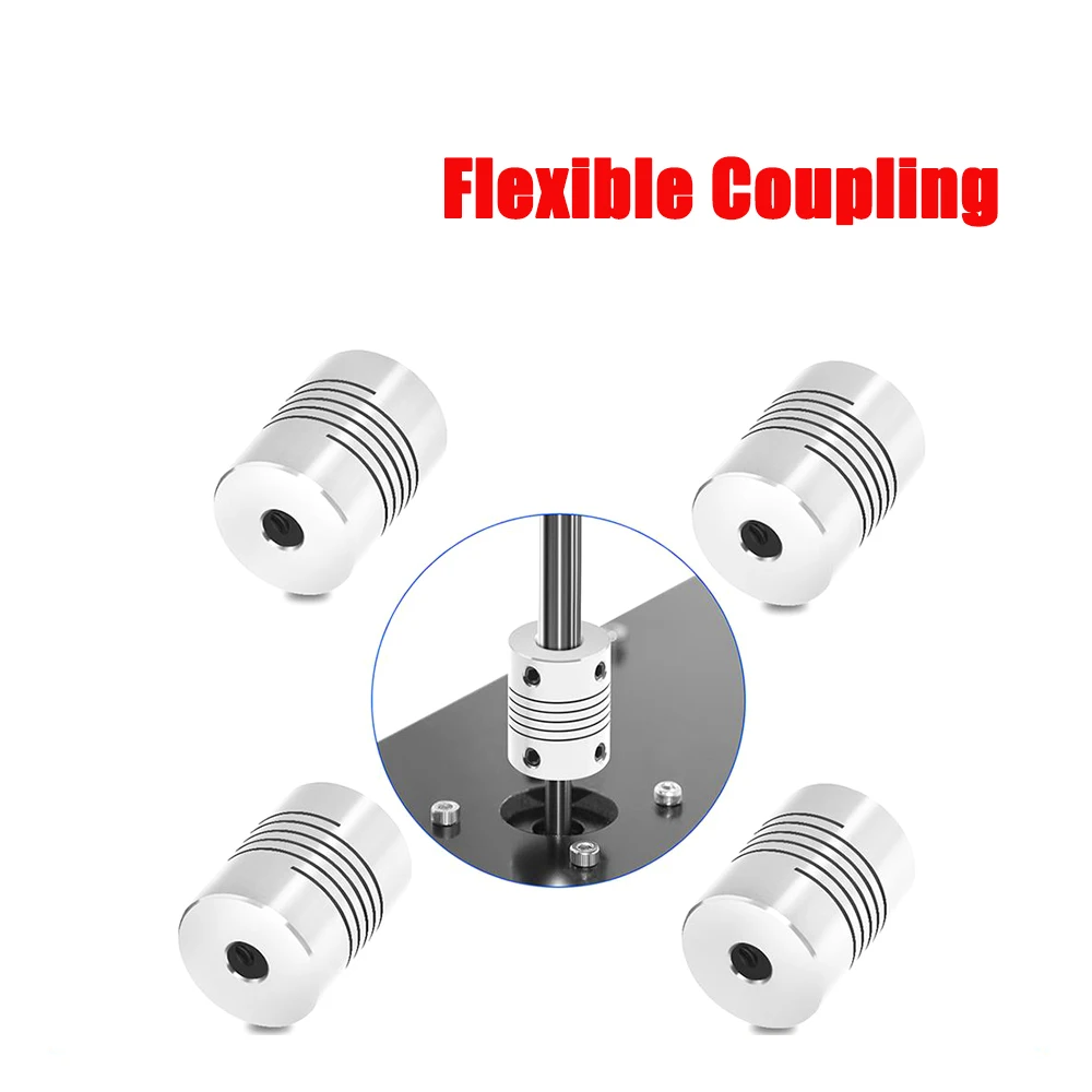 

D19L25 5x8mm Aluminum CNC Motor Jaw Shaft Coupler 5mm to 8mm Flexible OD Coupling 19x25mm Dropshipping. Exclusive.3/4/5/6/7/8mm